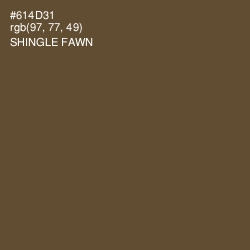 #614D31 - Shingle Fawn Color Image